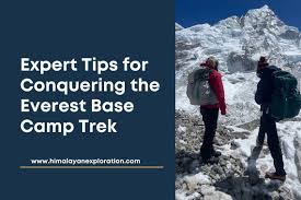 Tips for Staying Healthy During Your Everest Base Camp Trek