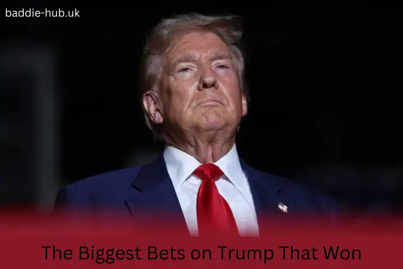 The Biggest Bets on Trump That Won